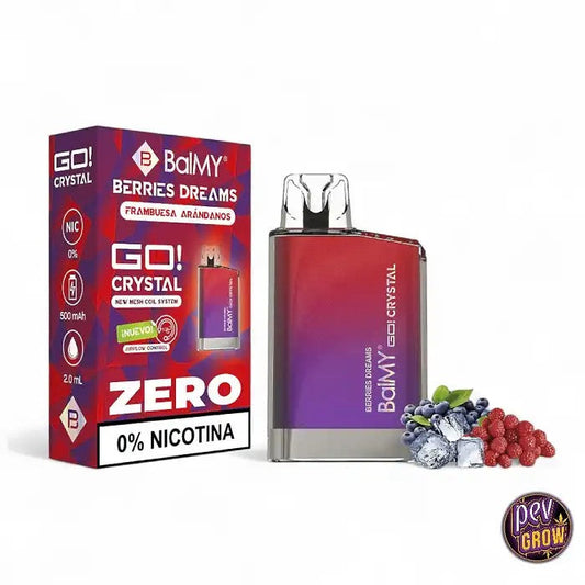 VapeJetableBalmyGoCrystal800PuffsBaiesRêvées0mg