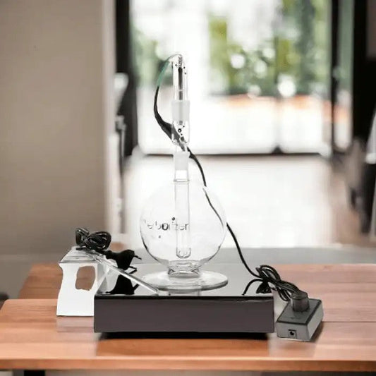 VaporisateurHerborizerSphereXL·Verredelaboratoireetfiltrationàl’eau