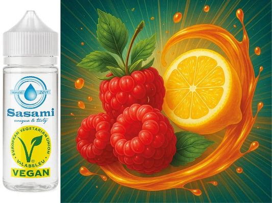 Vibes–Himbeere-ZitroneAromaKonzentrat–Vegan–Sasamiâ€?00ml