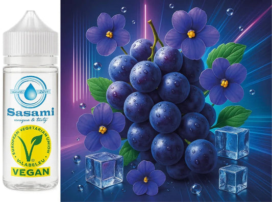 VioletGrapeIce–VeilchenTraubeIceAromaKonzentrat–Vegan–Sasamiâ€?00ml