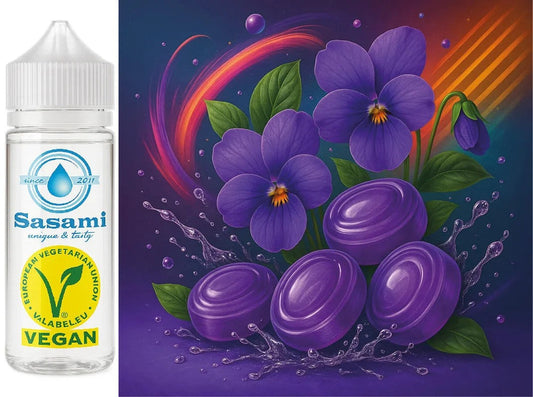 VioletPastilles–VeilchenBonbonAromaKonzentrat–Vegan–Sasamiâ€?00ml