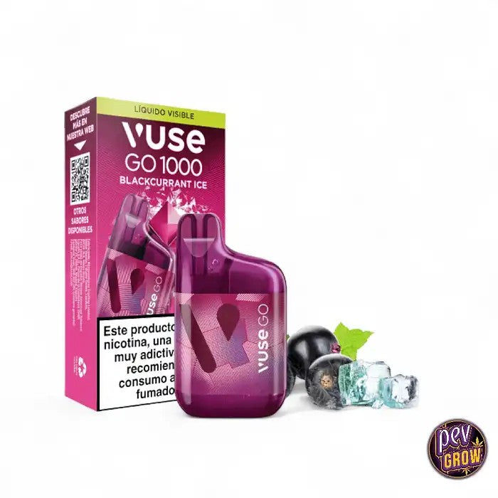 VuseGo1000BoxBlackcurrantIce–Puffjetable20mg