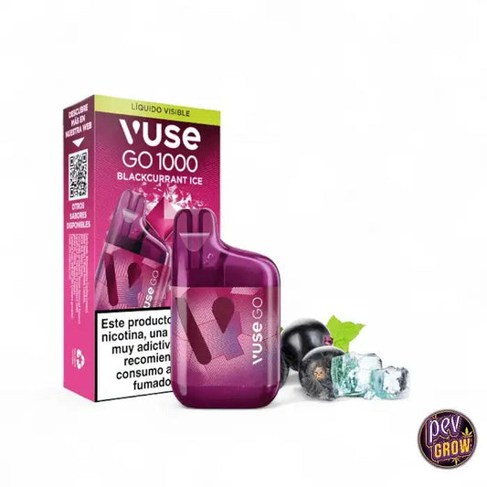VuseGo1000BoxBlackcurrantIce–Puffjetable20mg