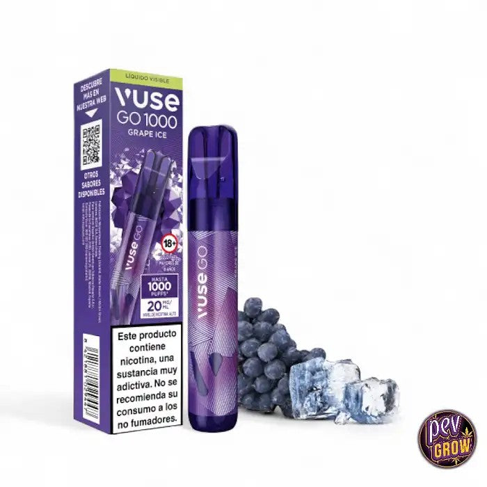 VuseGo1000GrapeIce–Puffjetable20mg