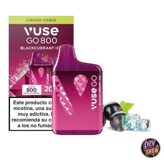 VuseGoBlackcurrantIce–Cigaretteélectroniquejetable800bouffées
