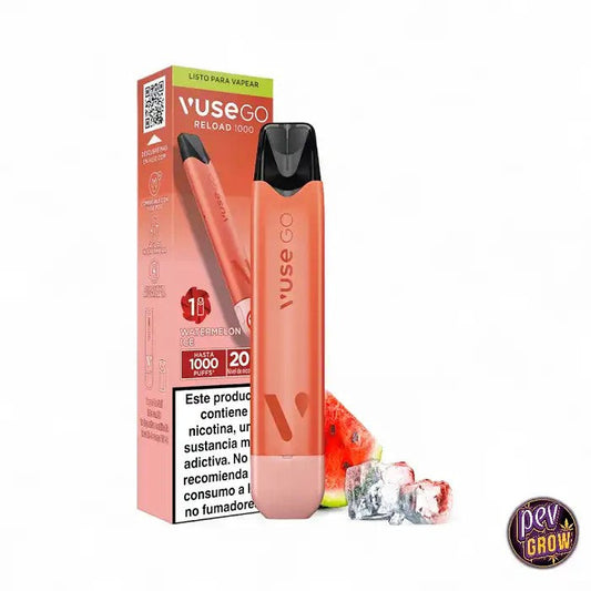 VuseGoReload1000Pen–WatermelonIce20mgCigaretteÉlectroniqueRechargeable