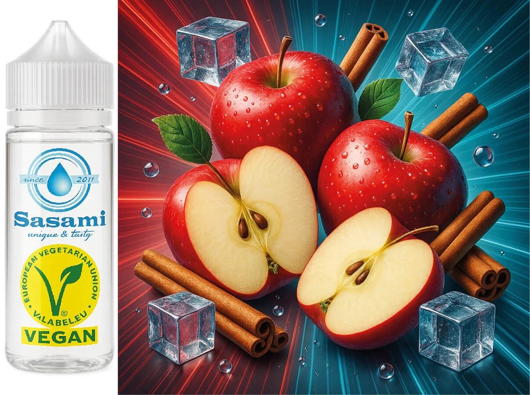 WinterAppleIce–ApfelZimtIceAromaKonzentrat–Vegan–Sasamiâ€?0ml